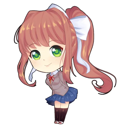 Стикер Monika