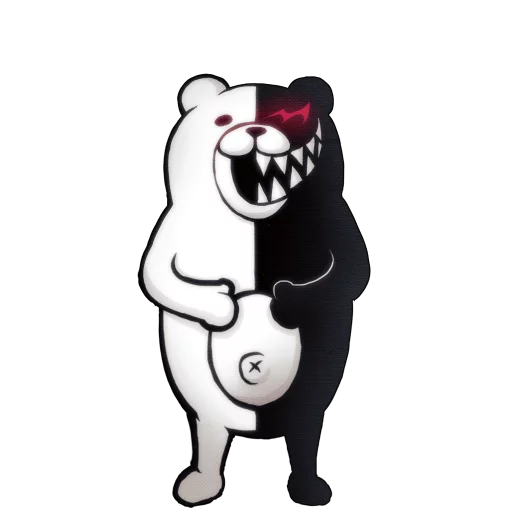 Стикер Monokuma Danganronpa stickers