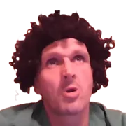 Стикер Мопс дядя пёс