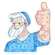 Стикер Мистер Мороз