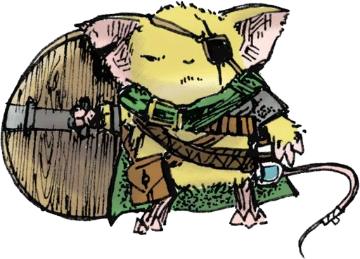 Стикер mouse guard