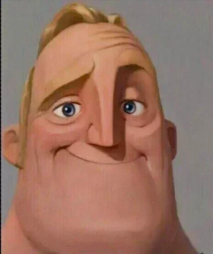 Стикер mr incredible meme