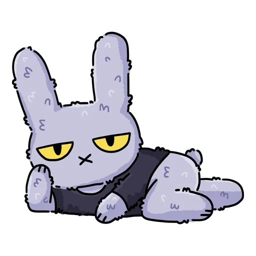 Стикер Мрак и Люля 2 Без Текста