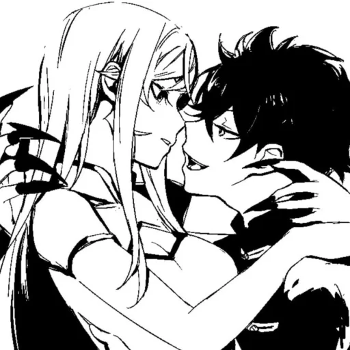 Стикер love manga