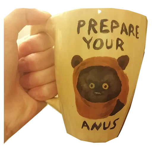 Стикер Наждачка вместо Туалетной Бумаги