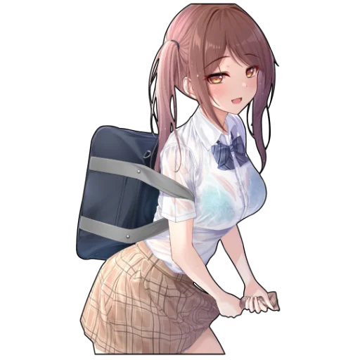 Стикер Нахальная сестрёнка