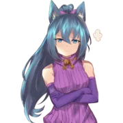 Стикер Eclipse-Chanᴺᵉᵏᵒᶠᶦᵉᵈ