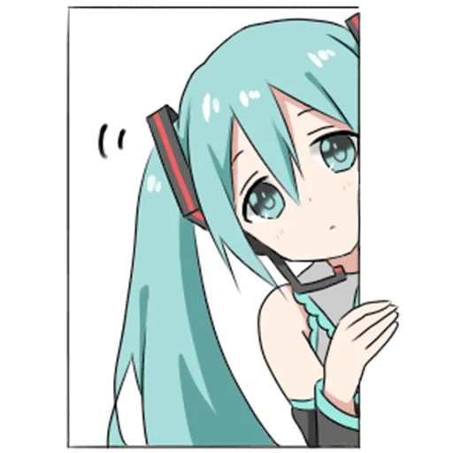 Стикер HATSUNE MIKU