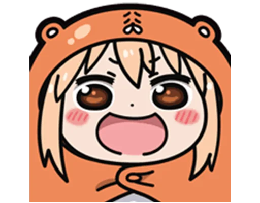 Стикер Umaru-chan Emoji
