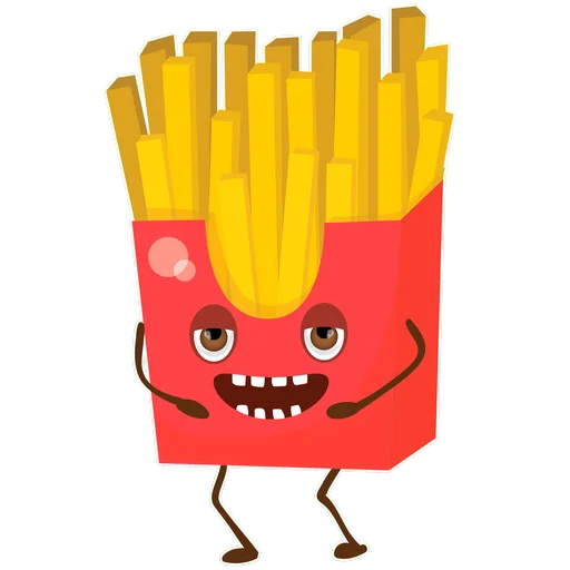 Стикер Фаст фуд