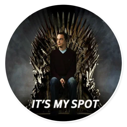 Стикер The Big Bang Theory