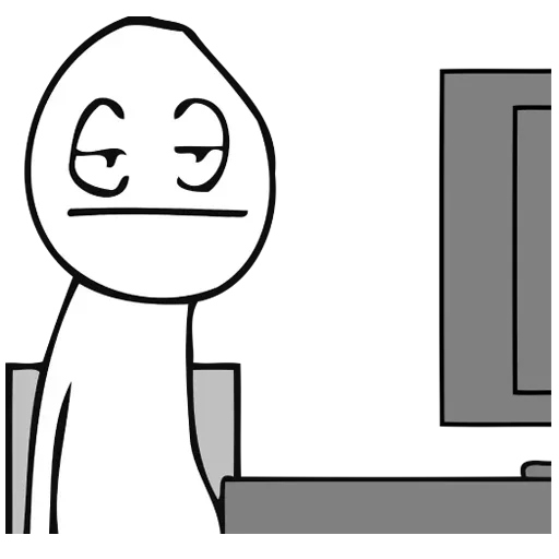 Стикер White Guy