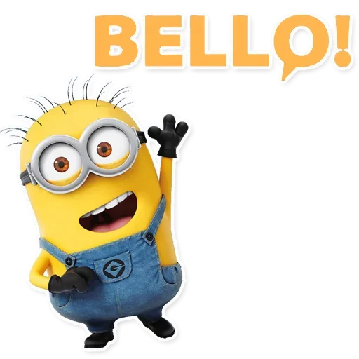 Стикер Minions Back