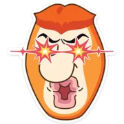 Стикер Носач