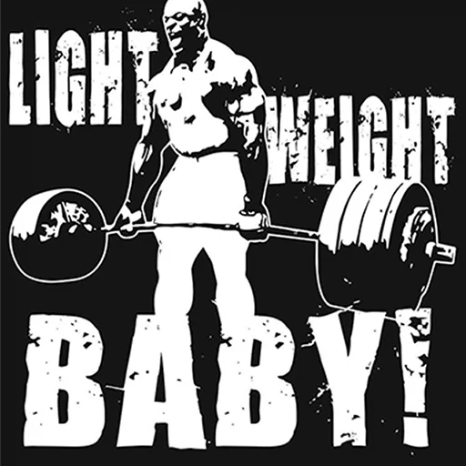 Стикер Light Weight Baby