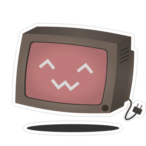 Стикер Old Monitor