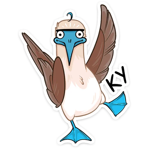 Стикер Олуша