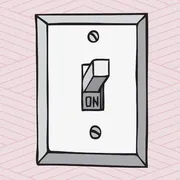 Стикер вкл/выкл