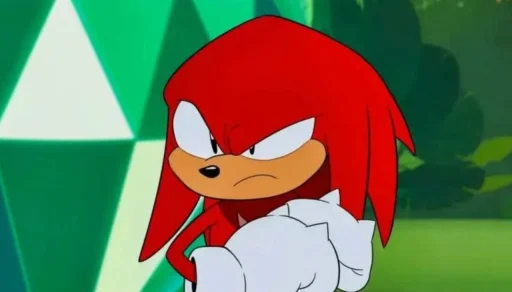Стикер KNUCKLES THE ECHIDNA