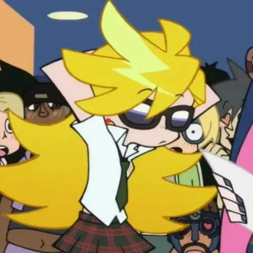 Стикер Panty and Stocking with Garterbelt
