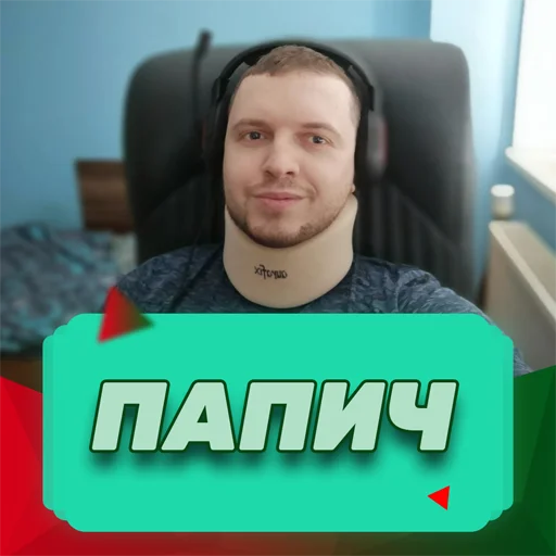 Стикер Папич