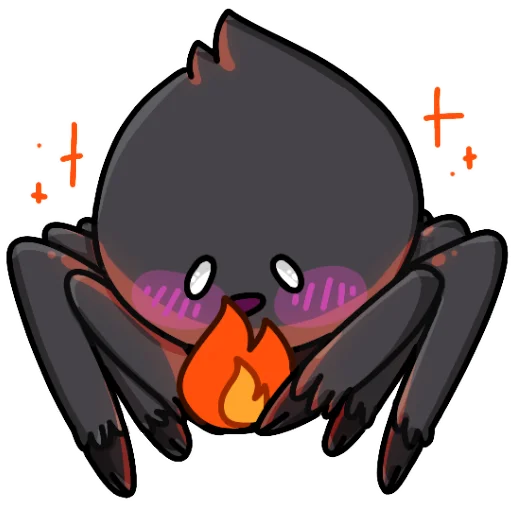 Стикер павук