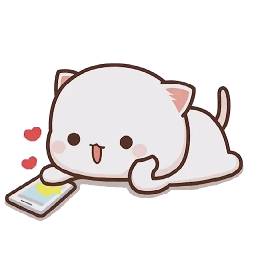 Стикер Peach Goma Cats