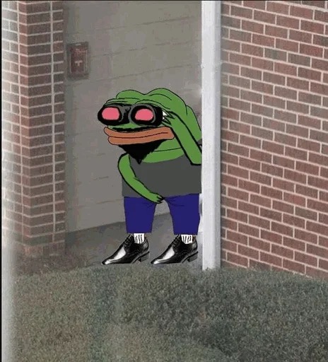 Стикер Pepe Horny