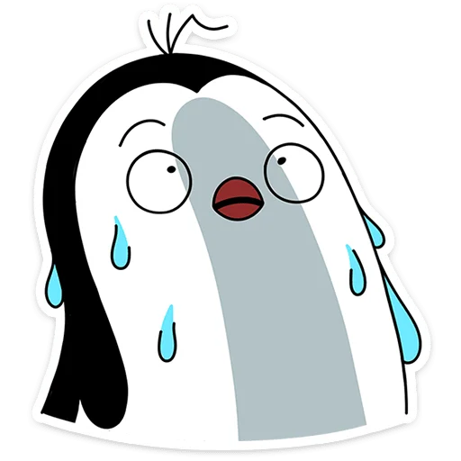 Стикер Пингвин Пинг