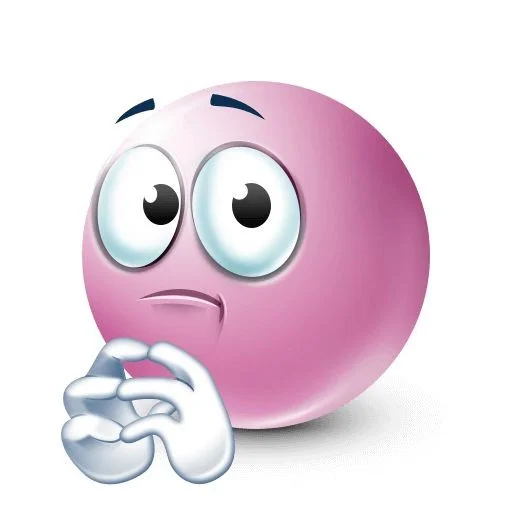 Стикер Pink faces