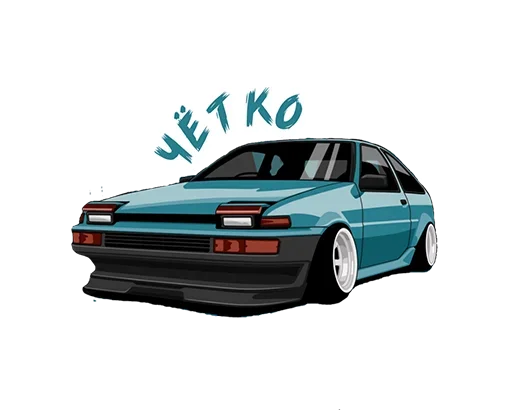 Стикер Drifting