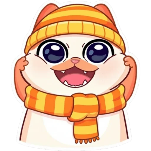 Стикер Миу мяу