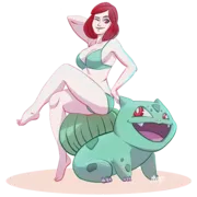 Стикер Girls&Pokemon