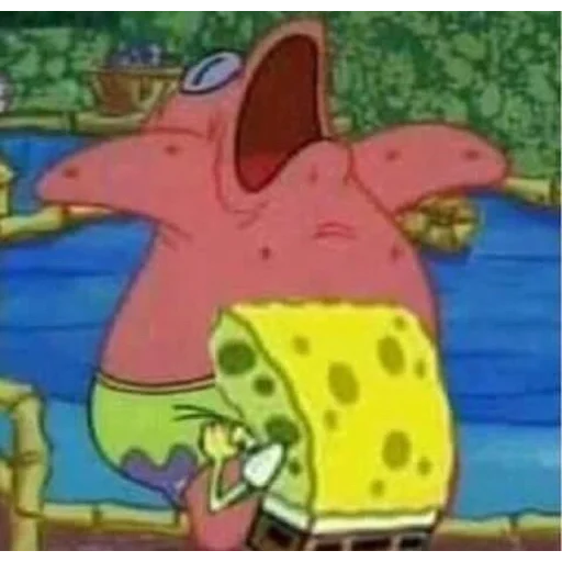 Стикер Sponge Bob