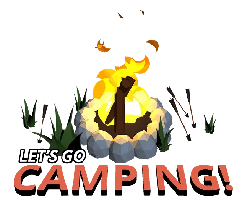 Стикер Пора в поход