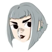 Стикер ПОШЛАЯ МОЛЛИ