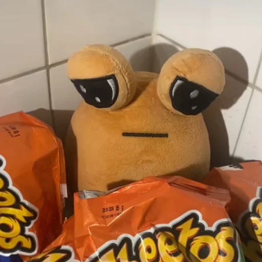 Стикер Pou Plush