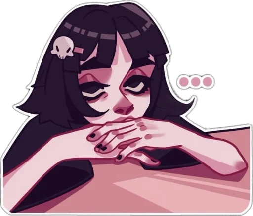 Стикер пошлая молли