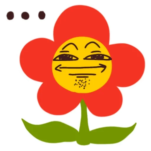 Стикер Цветочек