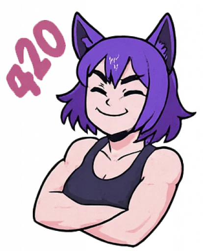 Стикер Протеинчан