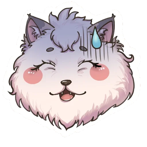 Стикер пухлик