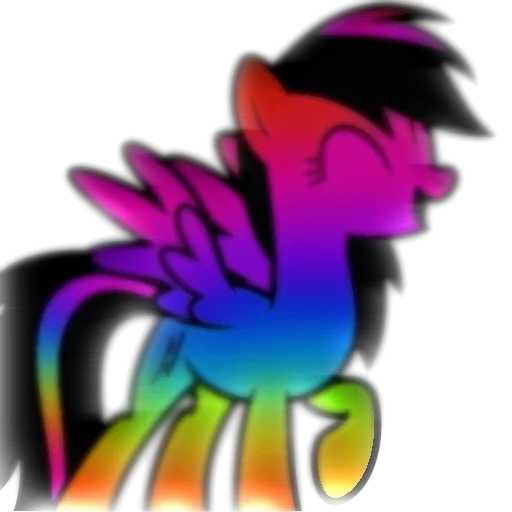 Стикер Rainbow Dash