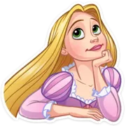 Стикер Рапунцель