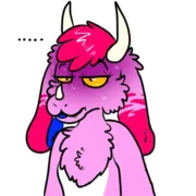 Стикер Розовый Летун