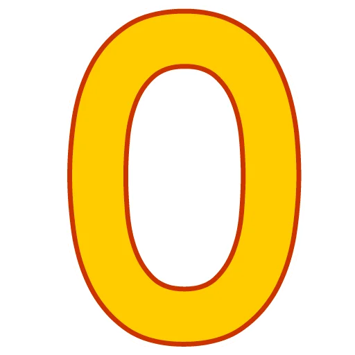 Стикер numbers