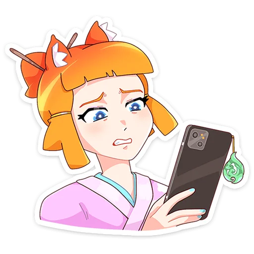 Стикер Сакура Айко