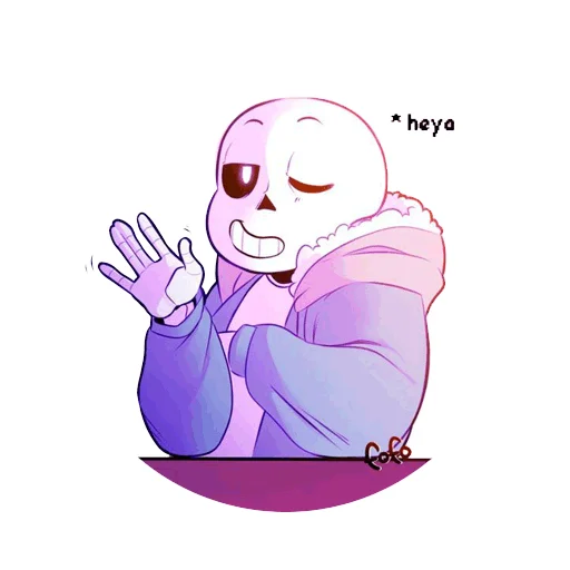 Стикер Sans Undertale