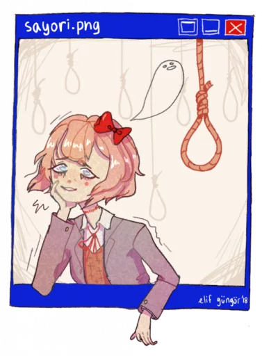Стикер sayori.chr