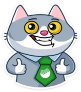 Стикер СберКот