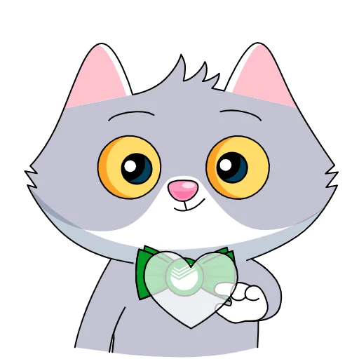 Стикер СберКот и его Вселенная